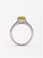 Anello Vidali Gioielli Donna in Oro bianco Diamante ANOR-100-34 - ANOR-100-34